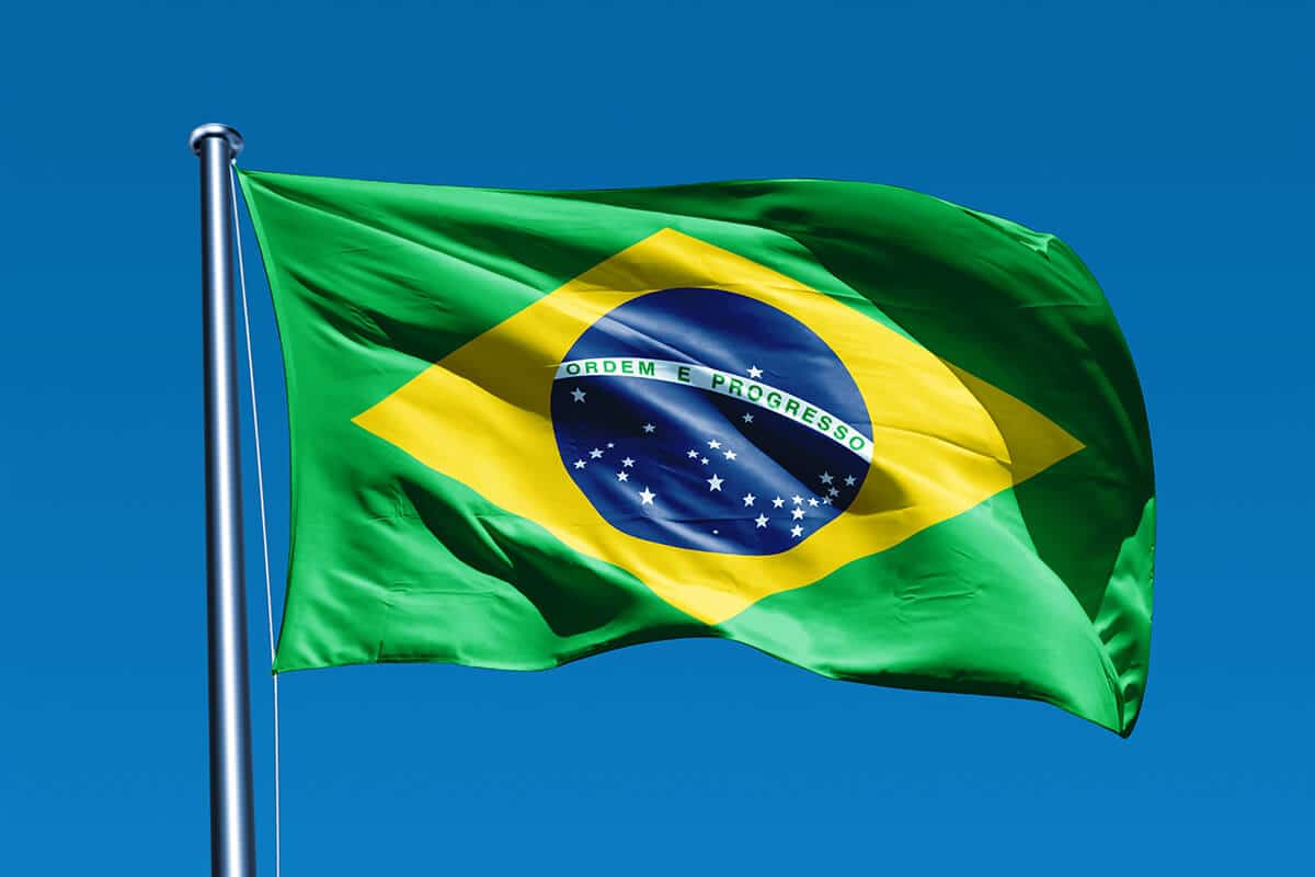 Iamge of the Brazilian flag